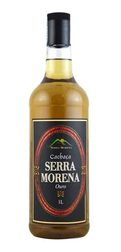 Cachaça Serra Morena Ouro 1000ml