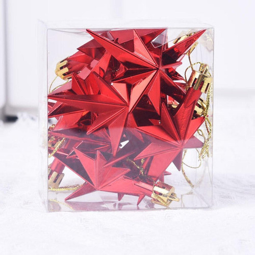 12 Adornos De Estrellas Para Navidad, Manualidades, Adornos