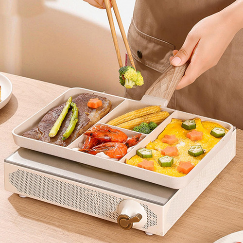 Desayuno Freír En Sartén, Material De Aluminio Resistente A