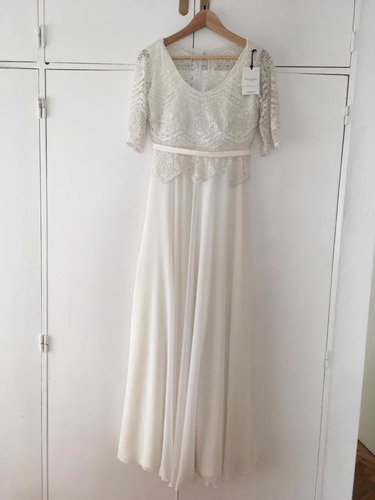 Vestido De Novia Estilo Romántico En Excelente Estado