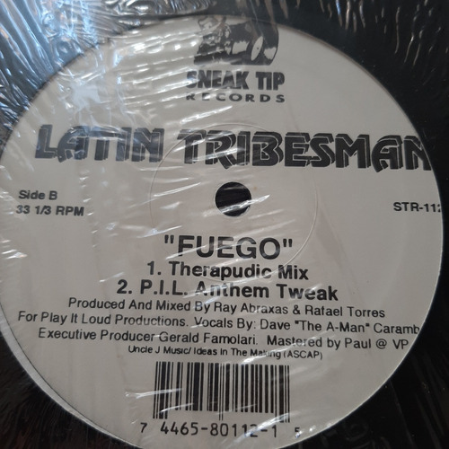 Vinilo Latin Tribesman Fuego Abraxas Torres Sneak Tip E1