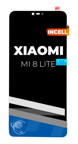 Lcd - Display Compatible Con  Xiaomi Mi 8 Lite Negro