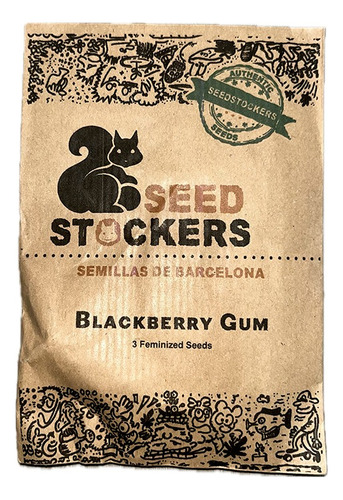 Semilla Blackberry Gum Seed Stockers X3