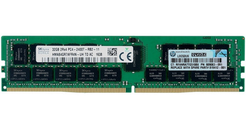 Memoria Ram Server 32gb Hp Proliant Dl380 G9 Ml110 Ddr4 Ecc