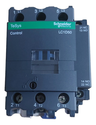 Contactor Lc1d50m7c Schneider Electric 50 Amperios 220 Volt 