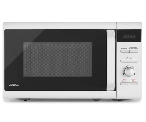 Imagen 8 de 10 de Microondas Atma Easy Cook MD1720N 700w Blanco 20L 220V