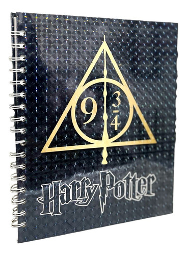 Cuadernos Argollados Con Diseño Harry Potter 