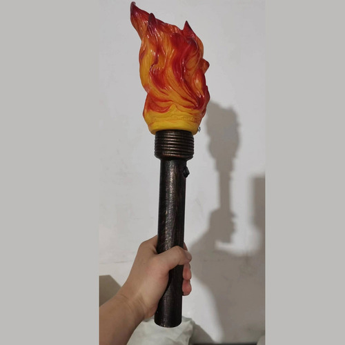 Linterna Portátil Con Luces Led, Linterna De Llama Realista