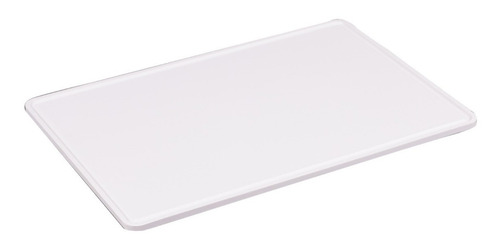 Tabla De Picar Plastica De Corte Profesional N°4 60 X 40 Cm Color Blanco