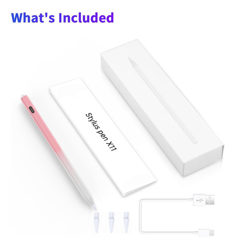 Lápiz De Lápiz Óptico Para iPad Air 2024 Pulgadas M2, De De