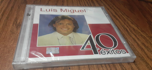 Cd Luis Miguel *40 Éxitos*nuevo Sellado De Fábrica 
