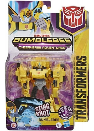 Muñeco Transformers Bumblebee Cyberverse Bumblebee E7084 
