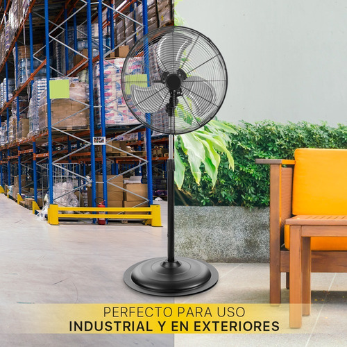 Imagen 5 de 10 de Ventilador De Pedestal Premium Uso Industrial Beckon - 50cm