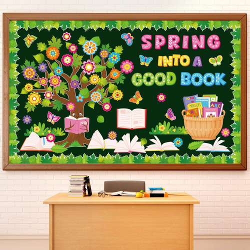 Conjunto De Decorações De Sala De Aula Epakh Reading Bulleti