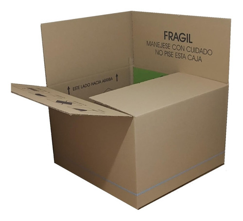 Imagen 1 de 4 de 20 Pz Cajas De Cartón 54x50x35cm Nueva Saldo Mudanza Envíos
