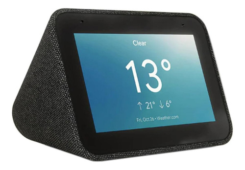 Parlante inteligente Lenovo Smart Clock CD-4N341Y con asistente virtual Google Assistant, pantalla integrada de 4" charcoal 100V/240V