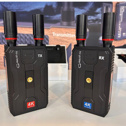 Transmissor E Receptor De Vídeo Wireless 4k 400m - Hi-prime