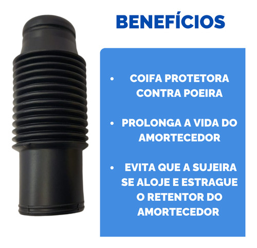 Coxim Amort Dianteiro E Traseiro Tucson 05 A 2016 C/ Batente