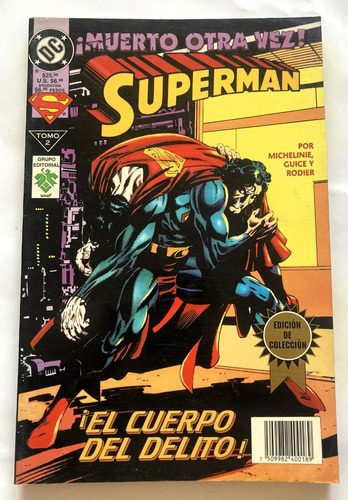 Comic Dc: Superman - Muerto Otra Vez! Tomo 2. Editorial Vid