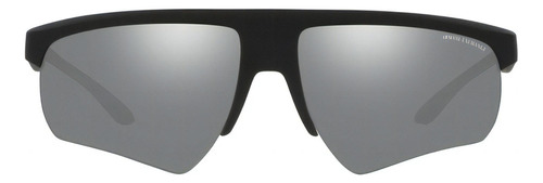 Óculos de sol polarizados Armani Exchange AX4123s, cor: preto, cor da moldura, preto fosco
