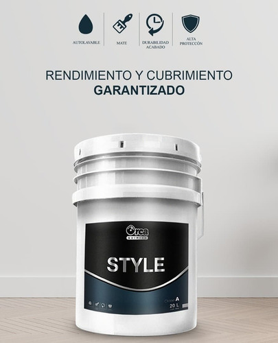 Pintura Azul Celestial Clase A Marca Orca Lavable Galon