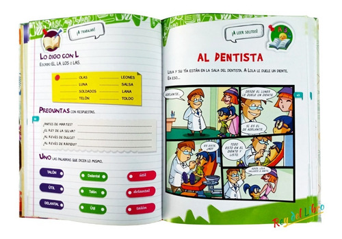 Libro Didáctico Descubro Y Aprendo Lectoescritura