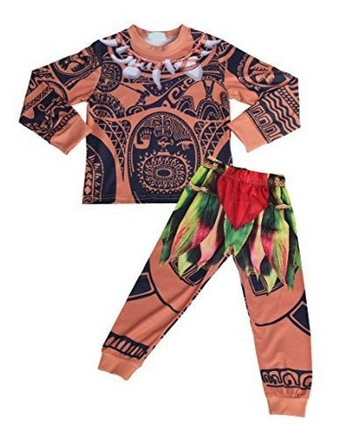 Disfraces Moana Maui Pijamas De Halloween Vestir Elegante De