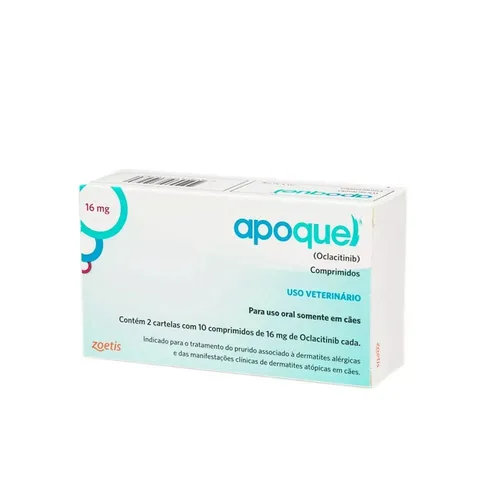 comprar Apoquel Dermatológico Anti Coceira Cães 16mg 20cp (v.02\u002F20)