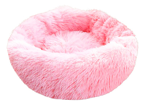 Cama Mascotas Antiestres Circular Felpa S