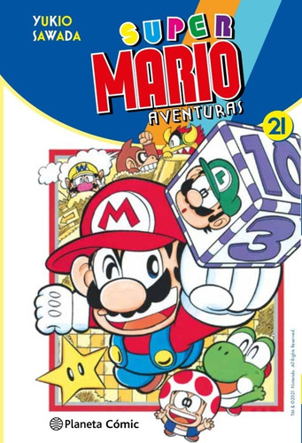 Super Mario Nãâº 21, De Sawada, Yukio. Editorial Planeta Cómic, Tapa Blanda En Español