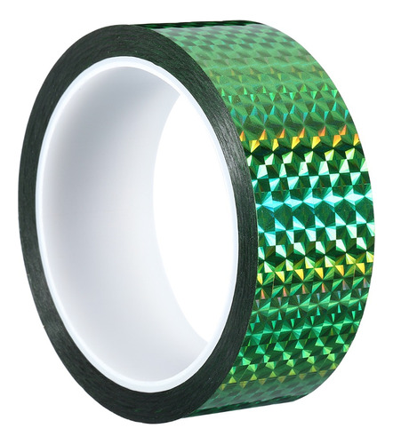 Cinta Adhesiva Washi Tape Decorativa, Verde 35 Mm X 50 M