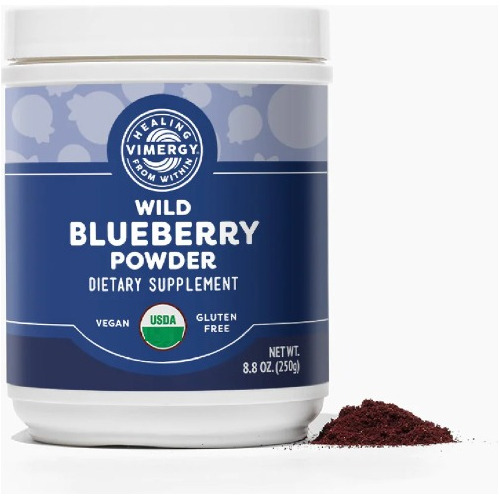 Vimergy | Wild Blueberry Powder | 8.8oz (250g) | 62 Servings