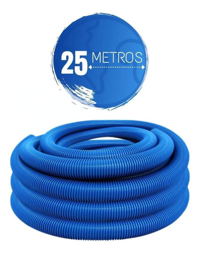 25 Metros De Mangueira Ecológica 38mm Flutuante