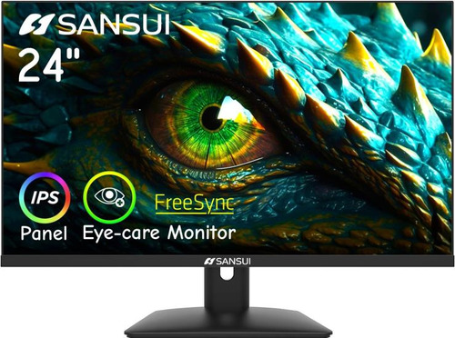 Monitor De Computadora Sansui Pantalla Ips Eye Care 1080p De