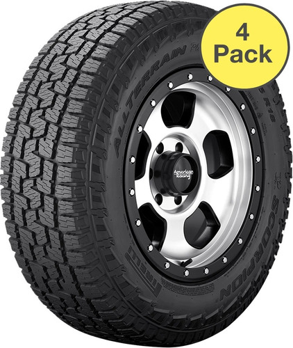 Paq 4 Llantas Pirelli Scorpion A/t Plus Lt265/75r16 123/120s