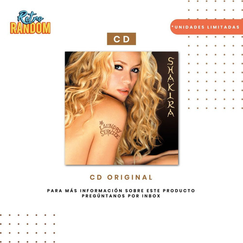 Shakira - Laundry Service / Cd Original / Nuevo