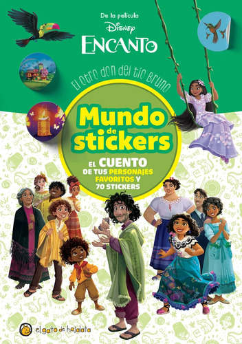 Libro Mundo Stickers Encanto El Otro Don Del Tío Bruno