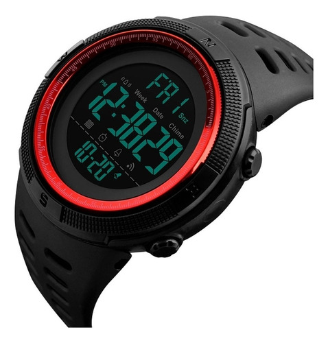 Relógio Unissex Skmei 1251 Esportivo Prova D´água Vermelho