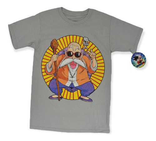 Dragon Ball Maestro Roshi Playera 100% Original
