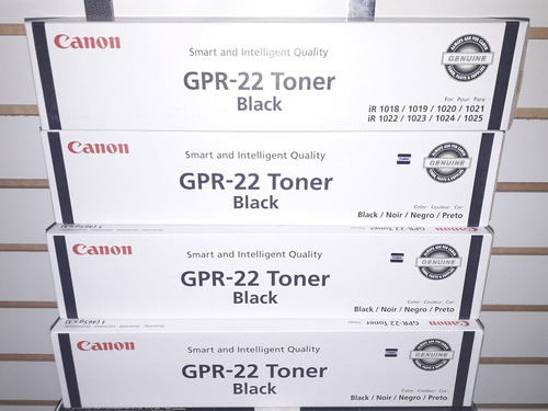 Toner Canon Gpr22 Impresora Ir1018 1020 1021 1022 1023 1025