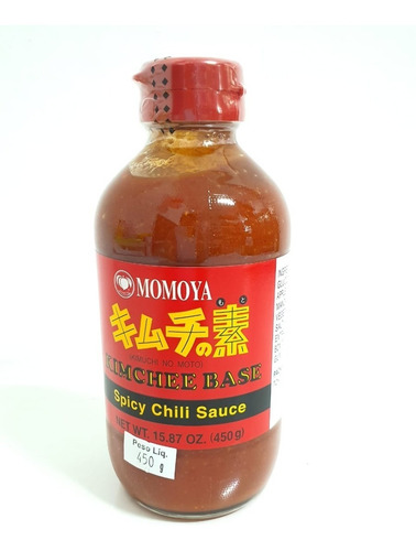 Kimchee Spicy Chili Sauce, Tempero A Base De Pimenta 450g 