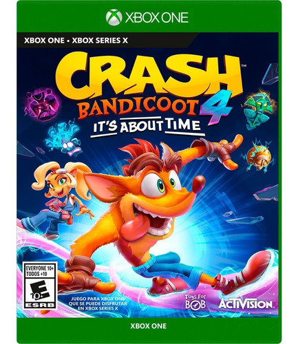 Crash Bandicoot 4 Its About Time Para Xbox One Nuevo : Bsg