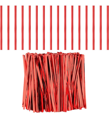 Luter 750 Lazos Metálicos De 4 Pulgadas, Lazos Reutilizables