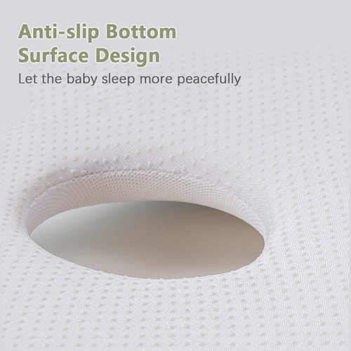 Almohada Viscoelástica Para Bebés Con Cabeza Plana Para Reci
