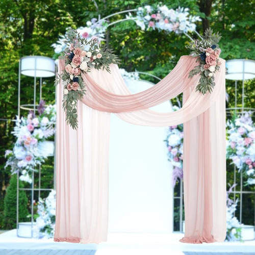 Conjunto De Flores Artificiales Para Decoración De Boda En