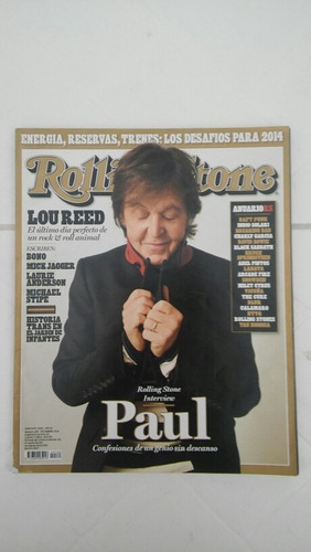 Revista Roling Stone Paul Macartney Diciembre 2013