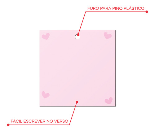 100 Tags Etiqueta Cartao Presente Dia Dos Namorados Com Furo