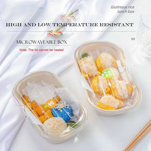 R Packing Box, Lonchera Desechable, Biodegradabilidad Lu 399