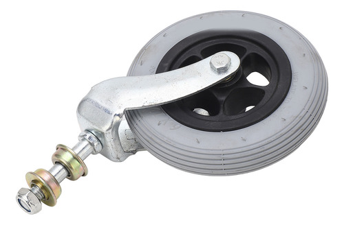 Rueda De Repuesto Para Silla De Ruedas Gris De 6 Pulgadas Pu