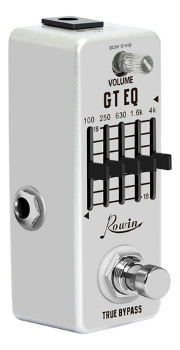 Pedal Ecualizador De Guitarra Rowin Lef-317a, Ecualizador Pa